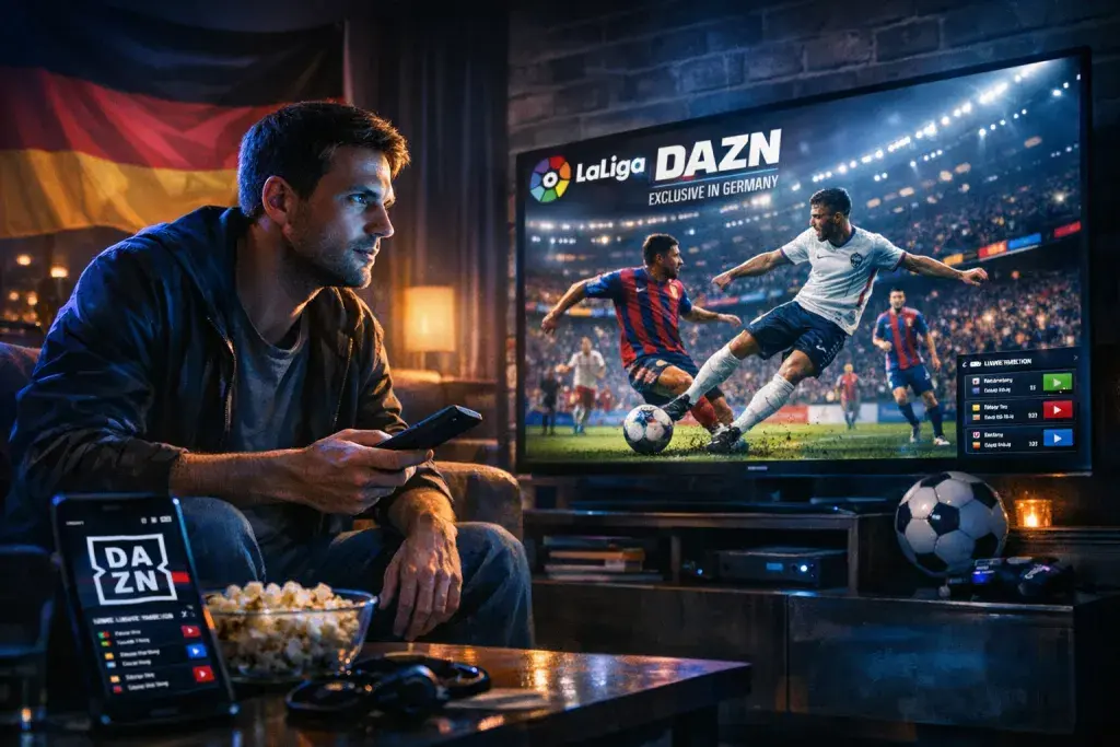 DAZN Secures Exclusive LaLiga Broadcast Rights Across Germany