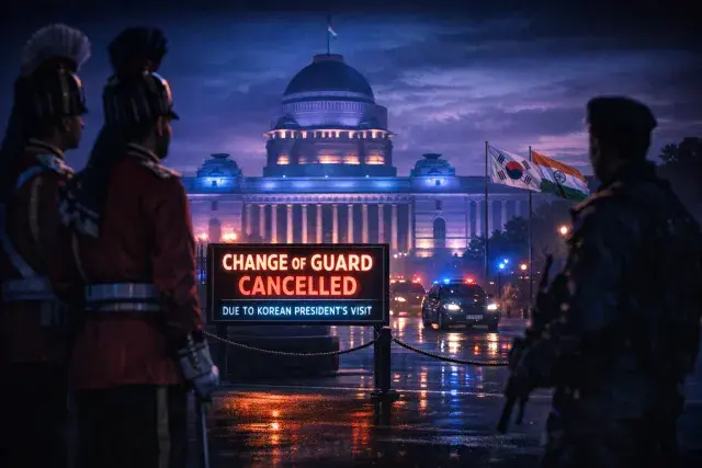 Rashtrapati Bhavan Cancels Change of Guard Ceremony for Korean President's Visit